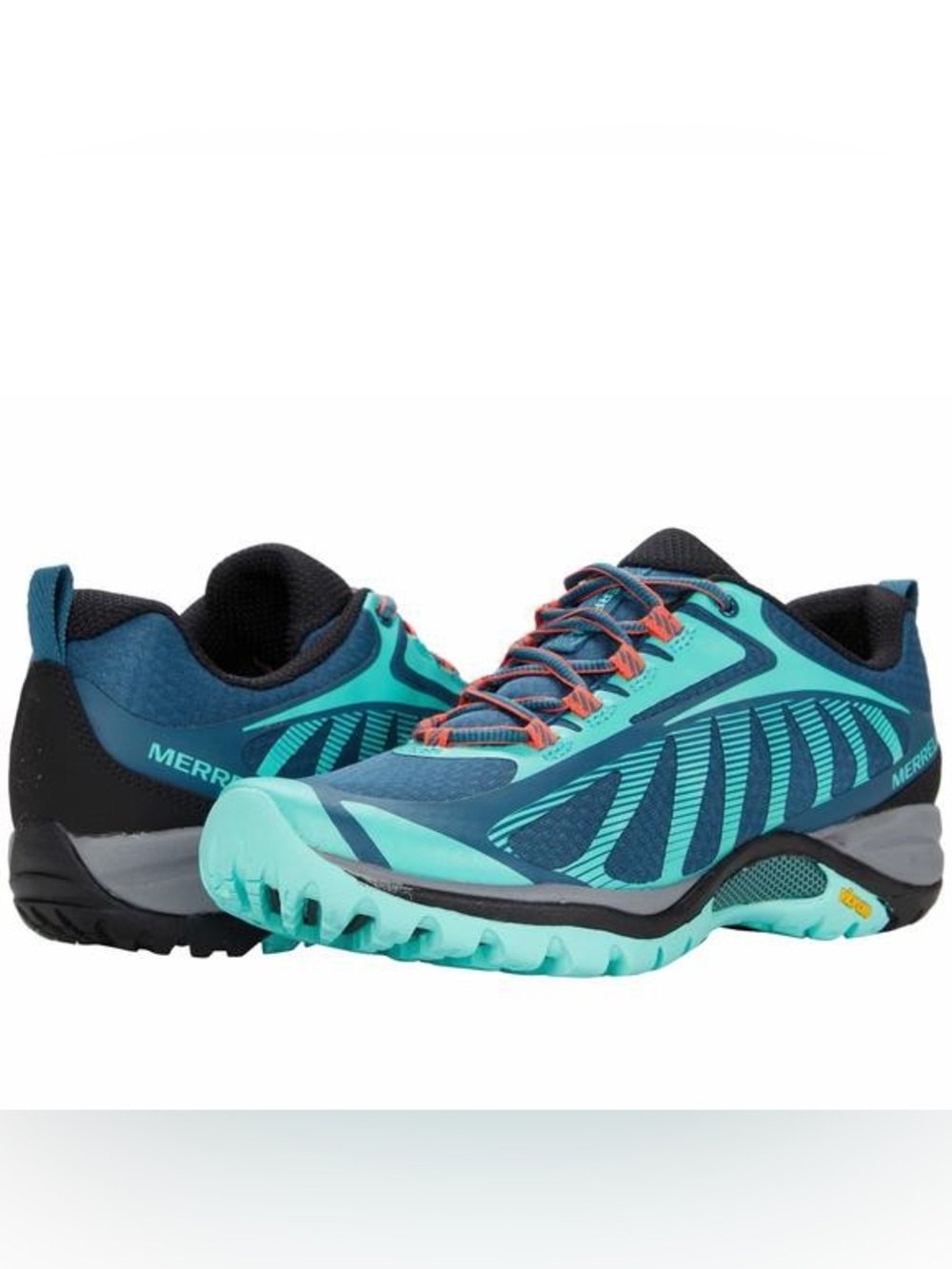 Merrell Siren vibram Women's Teal Trail Running Shoe green size 9